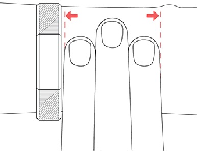 Placement for workout