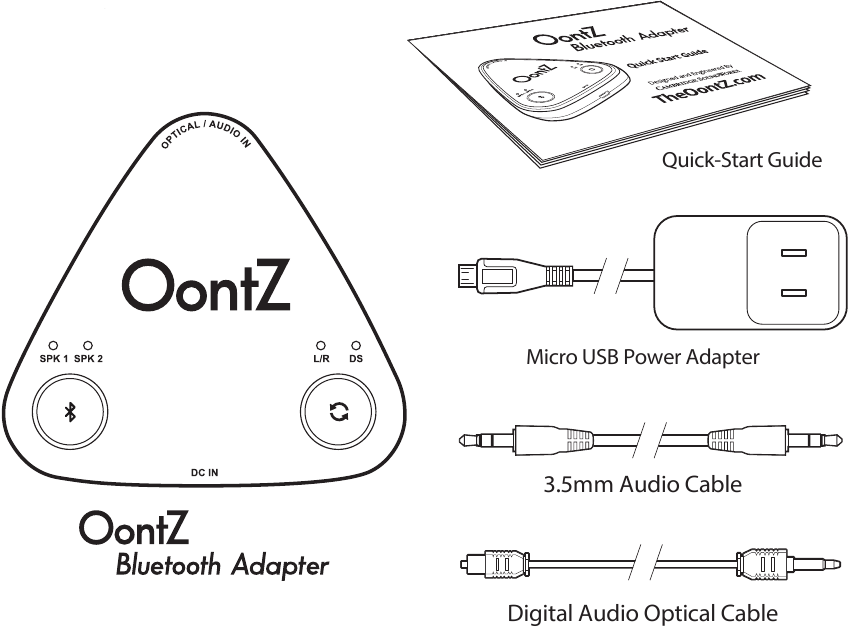 OontZ Bluetooth Adapter Gen 1 Manual ManualsLib