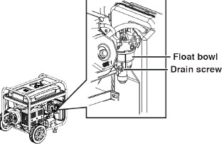 DRAINING THE FLOAT BOWL