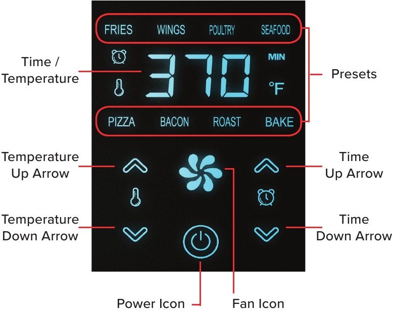 Gourmia GAF735 7Quart Stainless Steel Digital Air Fryer Manual