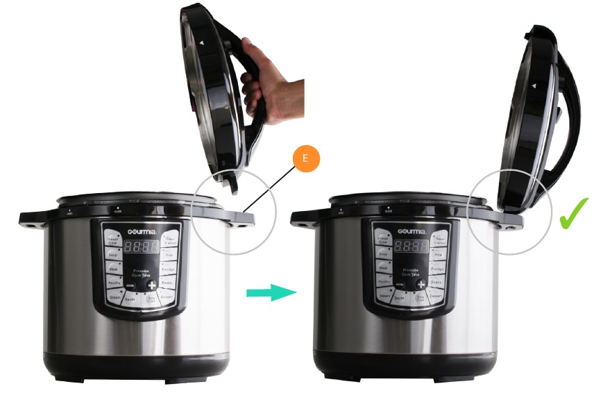 Gourmia GPC800 8 QT. Electric Digital Multipurpose Pressure Cooker Manual & Recipes ManualsLib