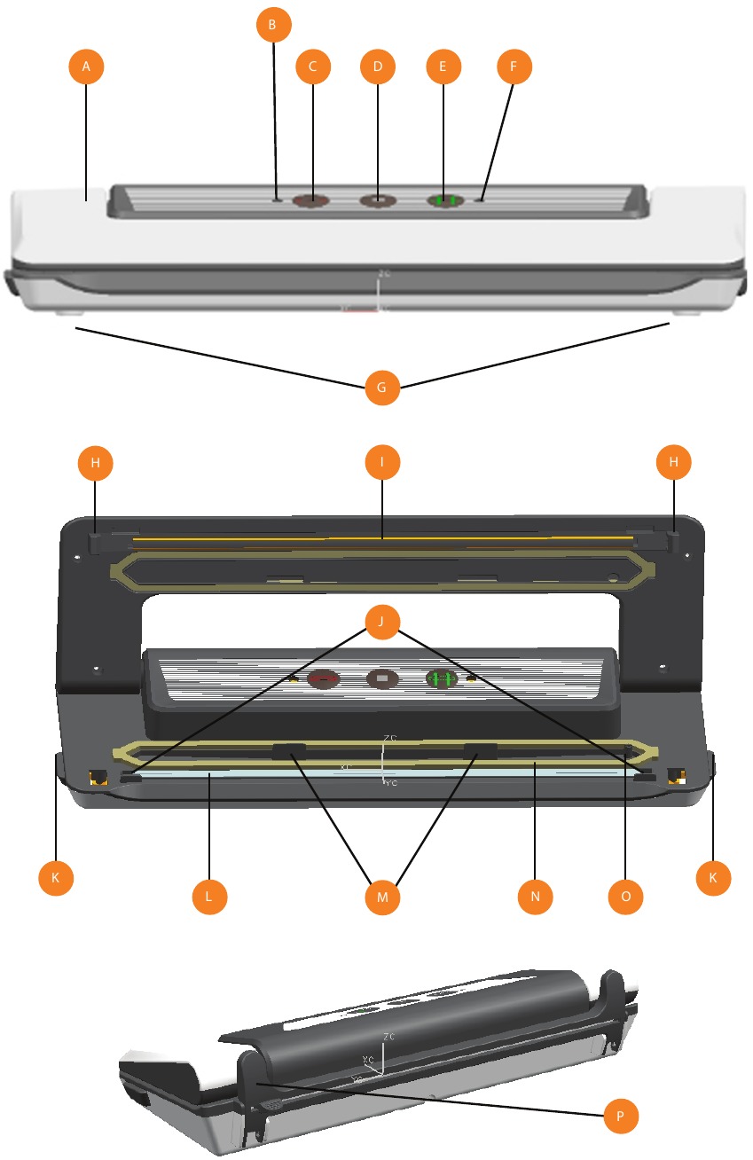 Gourmia GVS415 Multi Function Vacuum Sealer Manual ManualsLib