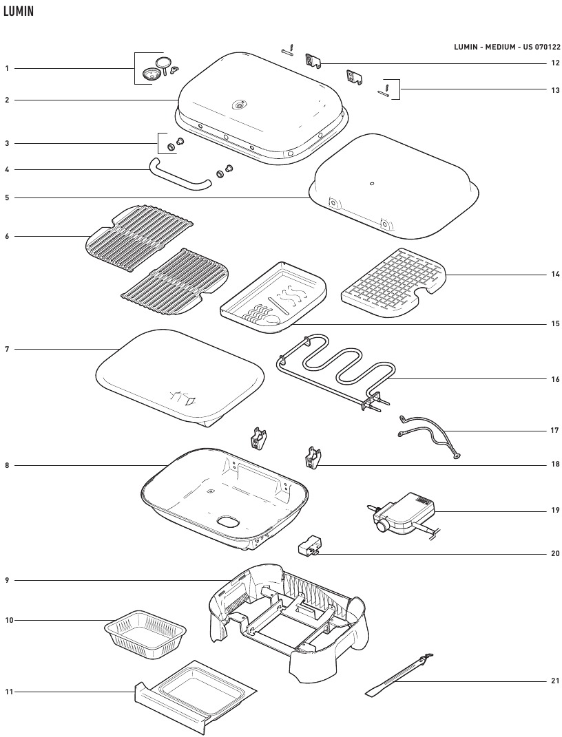 Weber LUMIN, LUMIN COMPACT - Electric Grill Manual | ManualsLib