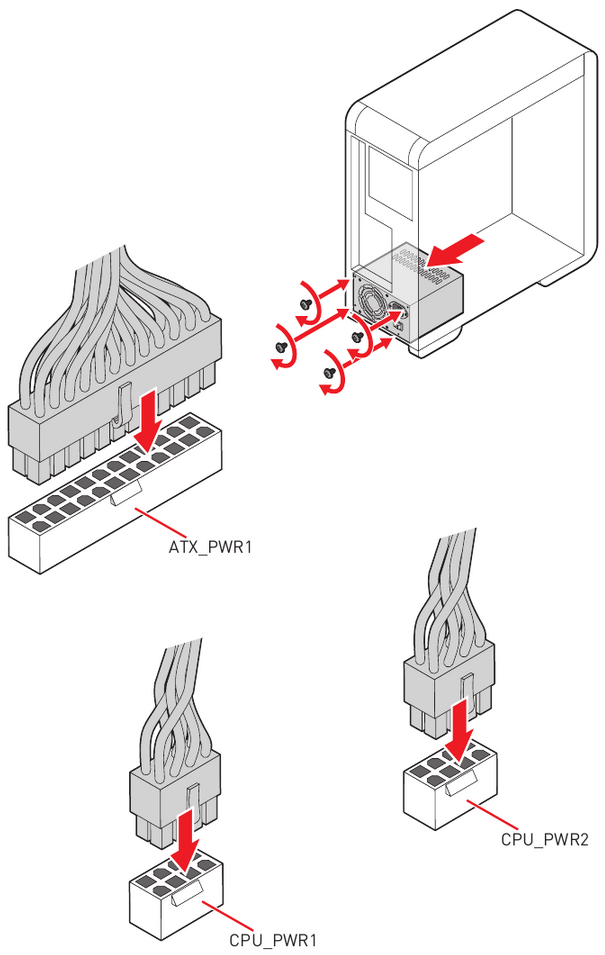 Msi Z370-a Pro Power Supply Cord Diagram Msi Z370i Gaming Pr