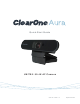 ClearOne AURA UNITE 50 Quick Start Manual