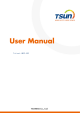 Tsun Talent-MG3-MS User Manual