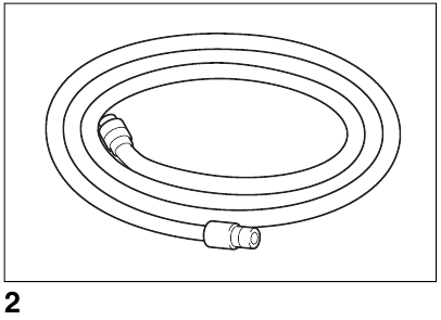 Installation - Step 2 - Selecting air hose