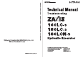 Hitachi ZAXIS 160LC-3 Technical Manual