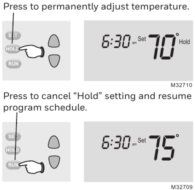 Program schedule override - Permanent