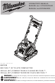 Milwaukee MX FUEL MXF220 Operator's Manual
