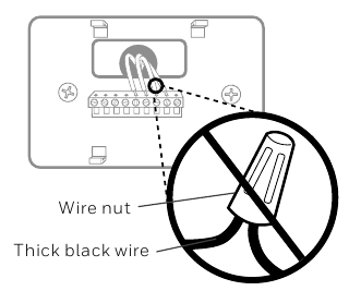 Removing your old thermostat - Step 2