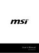 MSI 9TH-817UK User Manual