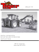 Tiger BENGAL BRUTE T4F JD6 E Series Mounting & Operating Instructions