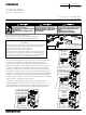 Siemens JG Installation Instructions Manual