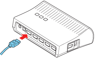 Setting up a wireless HD transmitter - Step 4