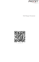 PROCET PT-PR01G-DIN Quick Installation Manual