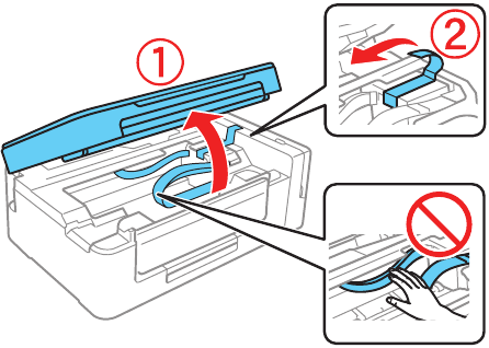Unpacking the device - Step 2