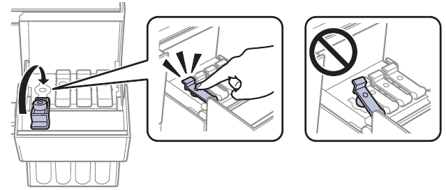 Fill ink tanks - Step 6