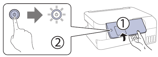 Fill ink tanks - Step 9