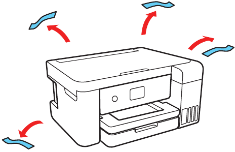 Unpacking the unit - Step 1