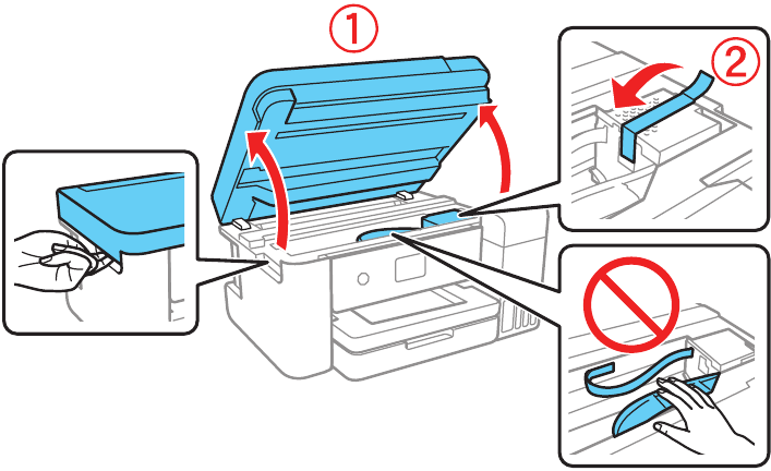 Unpacking the unit - Step 2