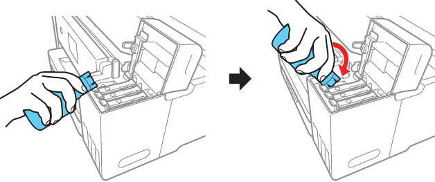 Fill ink tanks - Step 2
