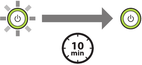 Fill ink tanks -- Step 10 - Press the start button