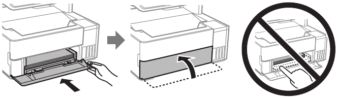 Loading the paper - Step 4