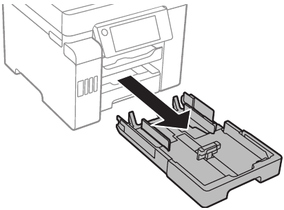 Loading the paper - Step 1