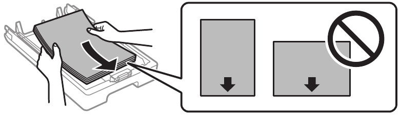 Loading the paper - Step 2 - Insert paper