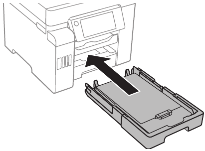 Loading the paper - Step 5