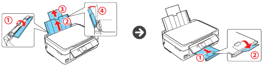 Loading the paper - Step 1