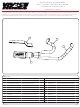 Vance and hines 27321 Installation Instructions Manual