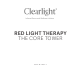 Clearlight RED LIGHT THERAPY User Manual