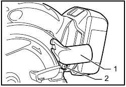 Makita Copertura Di Protezione Testa Angolare Blu - Blu - Gomma - Foto 2