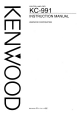 Kenwood KC-991 Instruction Manual