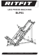 RITFIT BLP01 Owner's Manual & Assembly Instructions