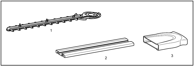 Installing or removing hedge shear blades