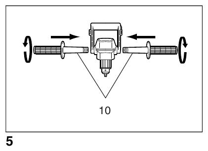 Installing side grip (auxiliary handle) 
