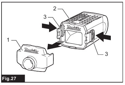 Replacing paper filter - Step 1
