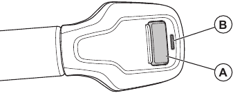 Engine START/STOP button and LED indicator
