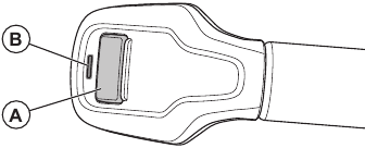 PTO button and LED indicator