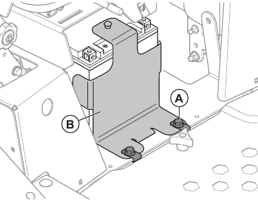 To remove and install the battery