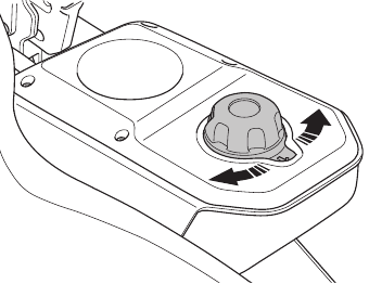 To set the cutting height