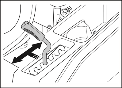 To set the cutting height