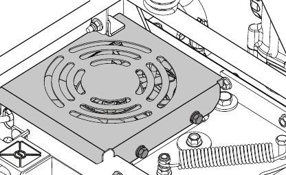 Belt Removal - From the top side of the deck