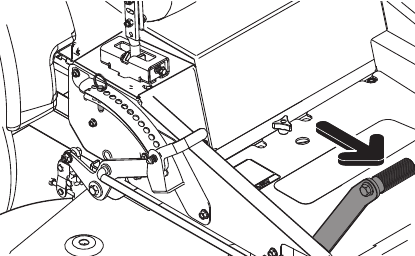 Cutting Height Pedal