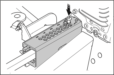 To set the cutting height