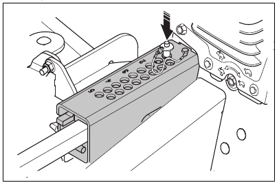 To set the cutting height