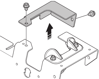 To examine and adjust the parking brake - Step 1
